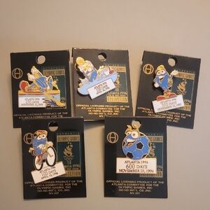 Atlanta 1996 Olympic Games Pin Set